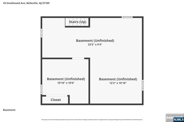 43 Smallwood Avenue, Belleville, NJ 07109