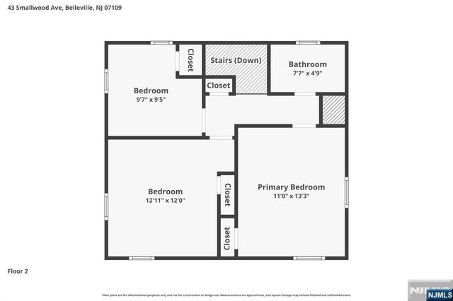 43 Smallwood Avenue, Belleville, NJ 07109