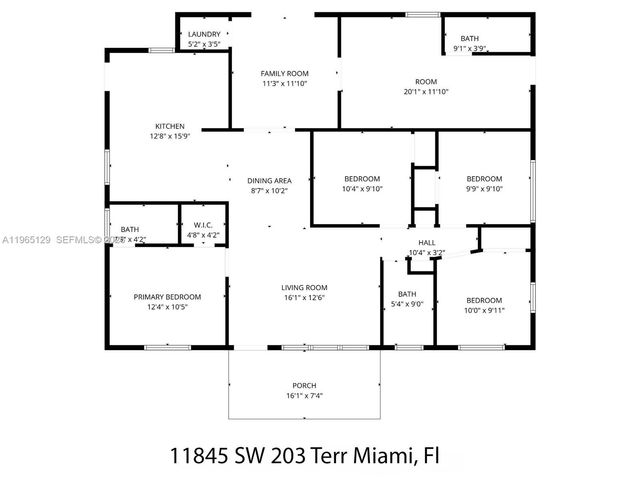 11845 SW 203rd Ter, Miami, FL 33177