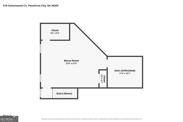 519 Cottonwood Circle, Peachtree City, GA 30269