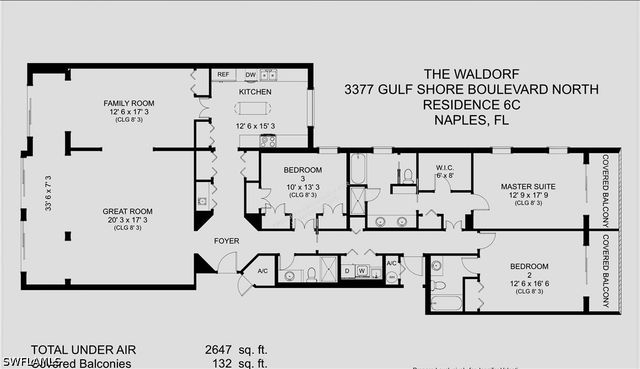 3377 GULF SHORE BLVD N 6C, Naples, FL 34103