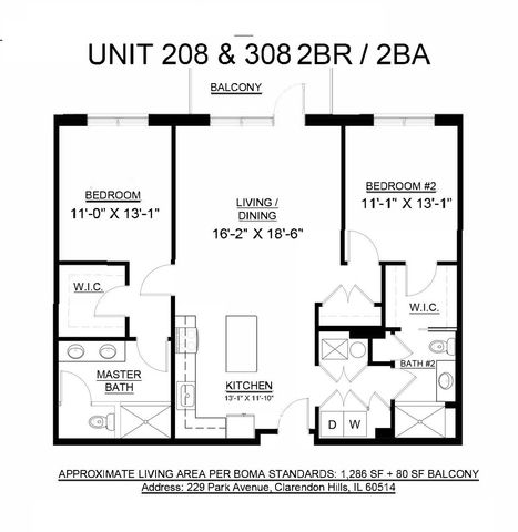 229 Park Avenue 208, Clarendon Hills, IL 60514