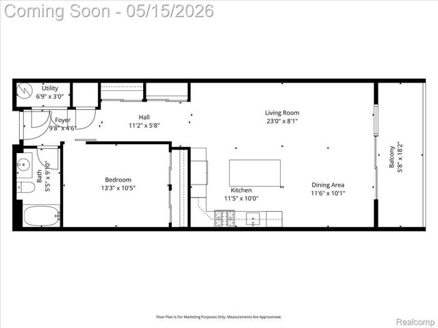 211 E 9 Mile Road 206, Ferndale, MI 48220