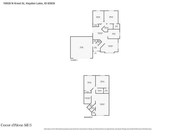 10928 N Krest CT, Hayden, ID 83835