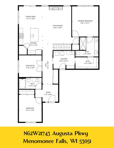 N62W21743 Augusta PARKWAY, Menomonee Falls, WI 53051