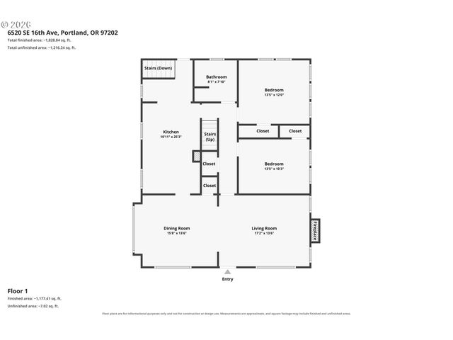 6520 Se 16TH Ave, Portland, OR 97202