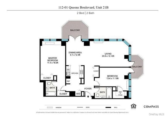 112-01 Queens Boulevard 21B, Forest Hills, NY 11375