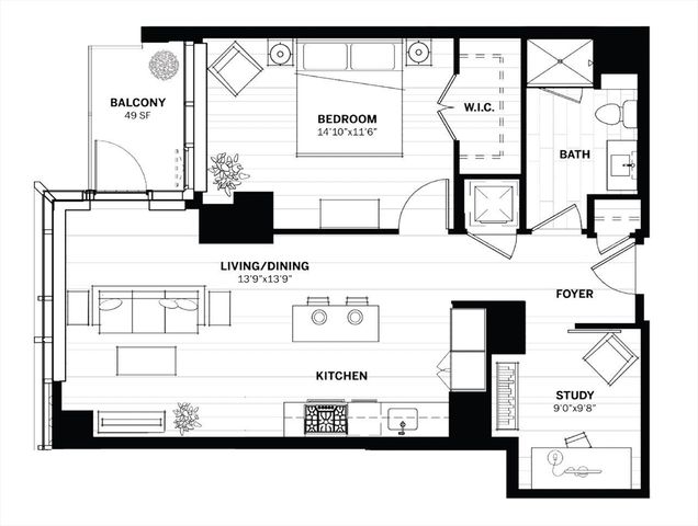 133 Seaport Boulevard 716, Boston, MA 02210