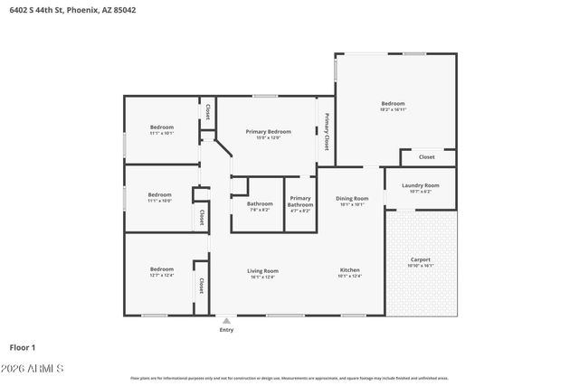 6402 S 44TH Street, Phoenix, AZ 85042