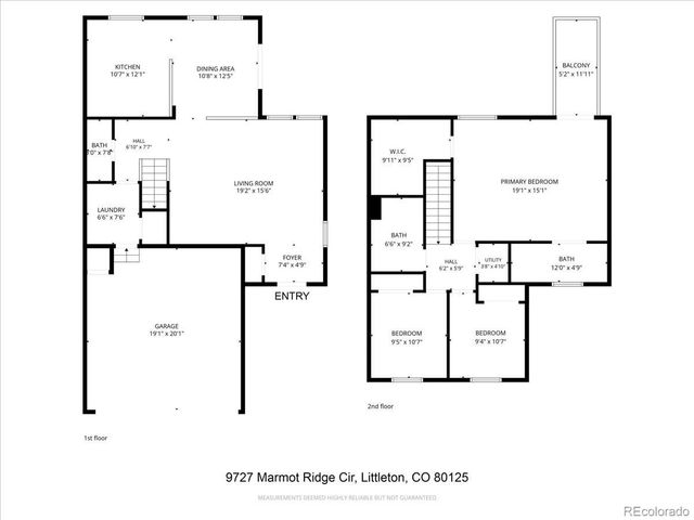 9727 Marmot Ridge Circle, Littleton, CO 80125