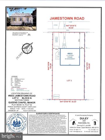 5633 JAMESTOWN RD, Hyattsville, MD 20782