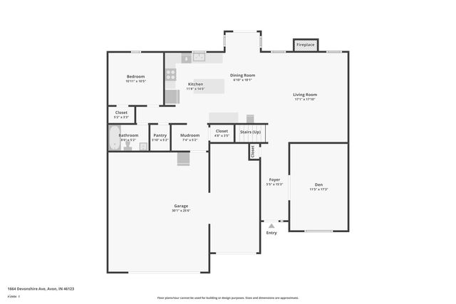 1664 Devonshire Avenue, Avon, IN 46123