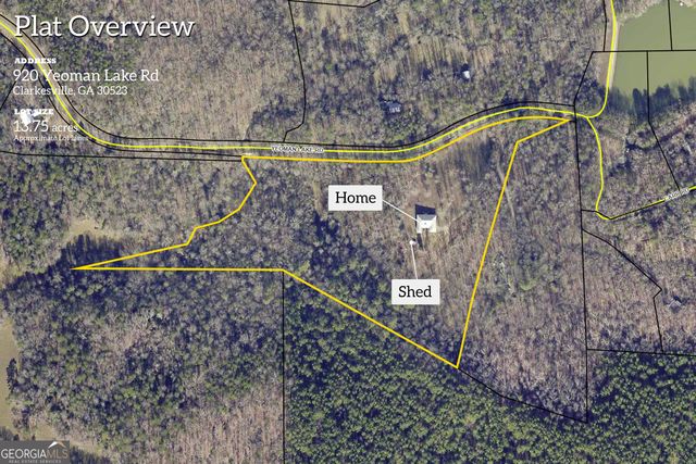 920 Yeoman Lake Road, Clarkesville, GA 30523