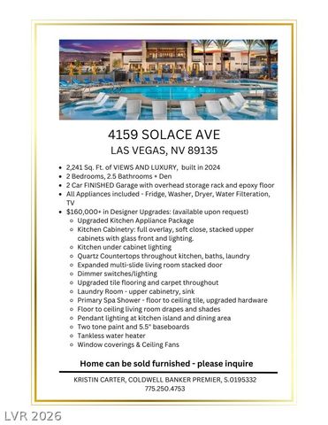 4159 Solace Street 2, Las Vegas, NV 89135