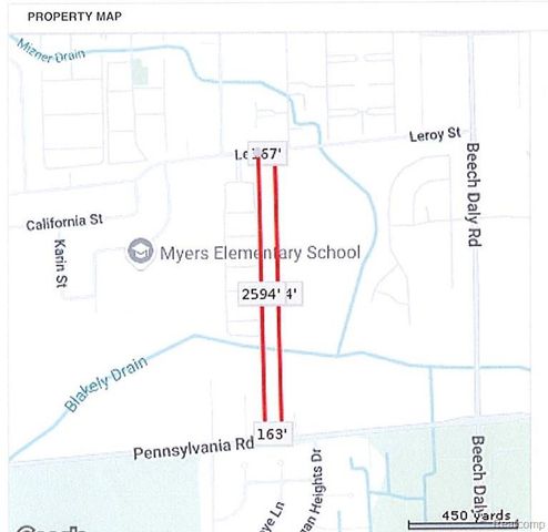 Vacant Land Pennsylvania Rd Road, Taylor, MI 48180