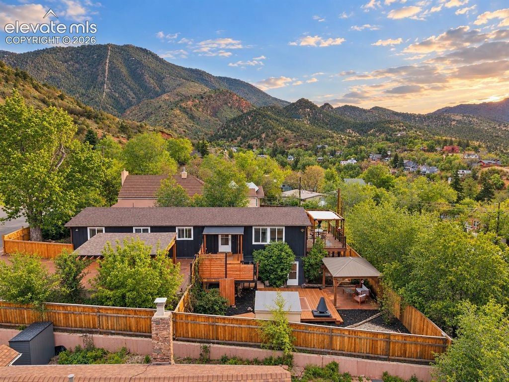 958 Midland Avenue, Manitou Springs, CO 80829 — exterior