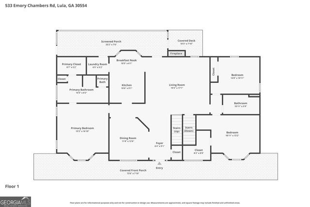 533 Emory Chambers Road, Lula, GA 30554