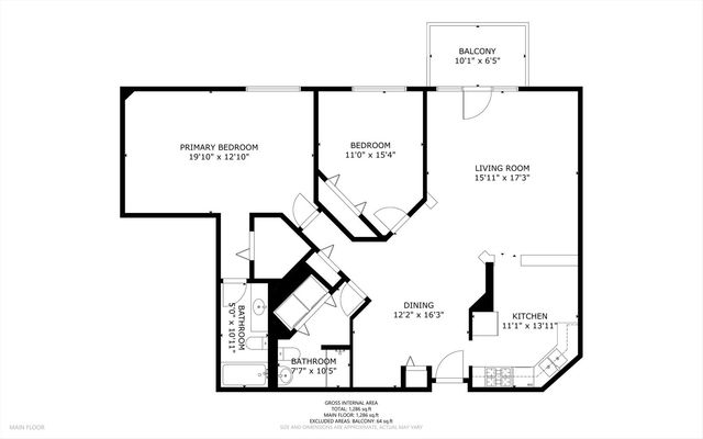 11001 Deblin Lane 203, Oak Lawn, IL 60453