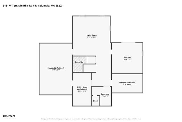 9131 W TERRAPIN HILLS RD, Columbia, MO 65203