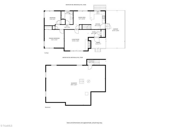 648 Richie Road, Mocksville, NC 27028