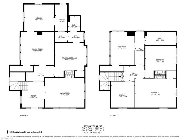 104 E Wilson Street, Mebane, NC 27302