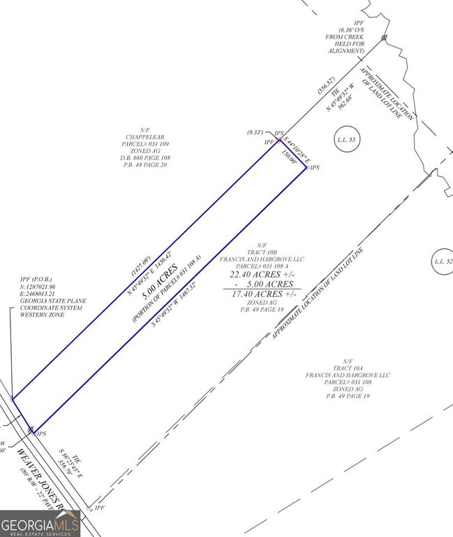 0 Weaver Jones Tract 10B, Rutledge, GA 30663