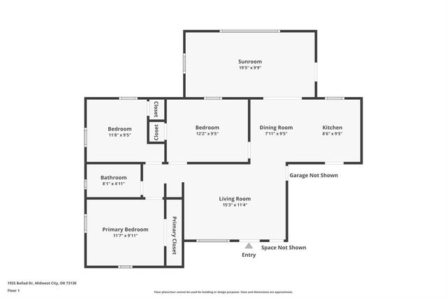 1925 Ballad Drive, Midwest City, OK 73130