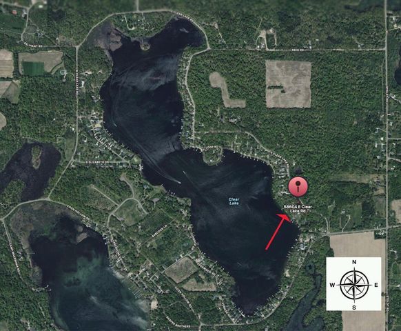 58604 E Clear Lake Road, Three Rivers, MI 49093