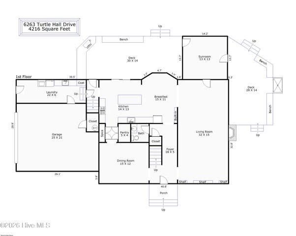 6263 Turtle Hall Drive, Wilmington, NC 28409