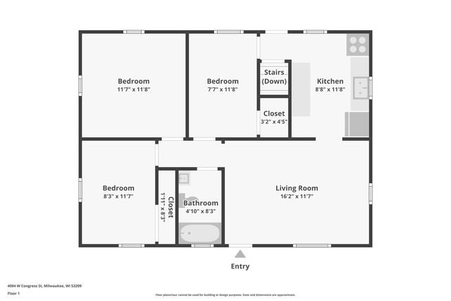 4004 W Congress STREET, Milwaukee, WI 53209