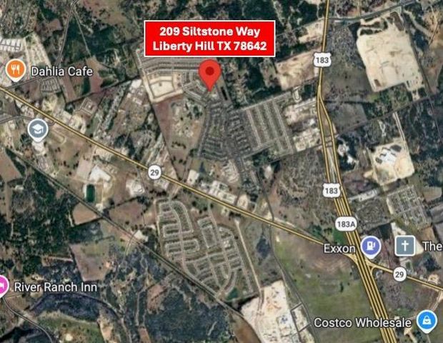 209 Siltstone WAY, Liberty Hill, TX 78642