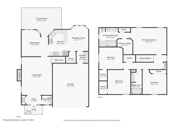607 Sparkling Brook LN, Leander, TX 78641