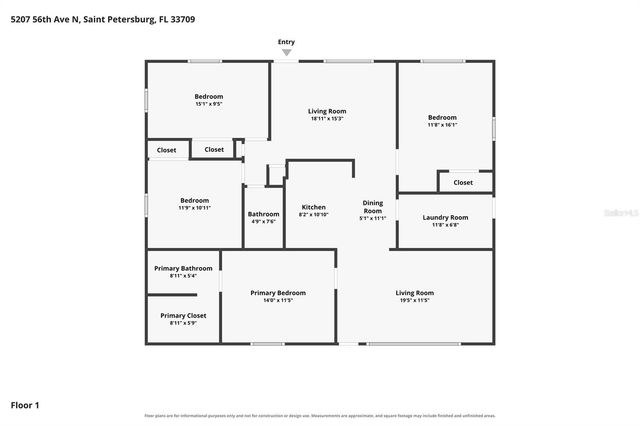 5207 56TH AVENUE N, St Petersburg, FL 33709