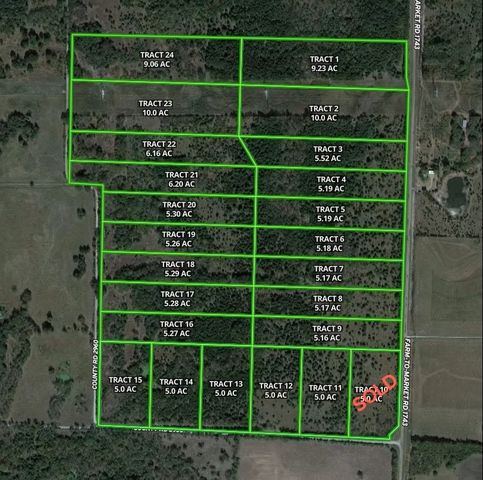 Tract 9 Farm to Market 1743, Honey Grove, TX 75446