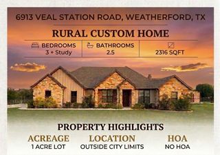 6913 Veal Station Road, Weatherford, TX 76085