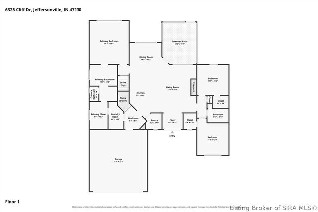 6325 Cliff Drive, Jeffersonville, IN 47130