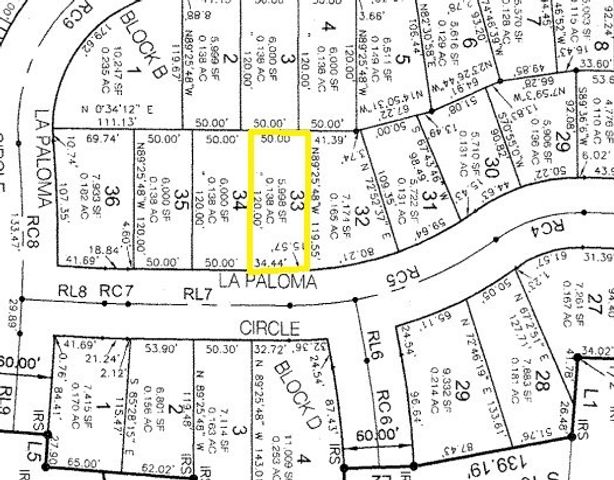 Lot 33B La Paloma Circle, Gordonville, TX 76245