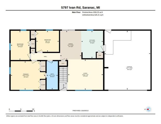 5797 Ivan Road, Saranac, MI 48881