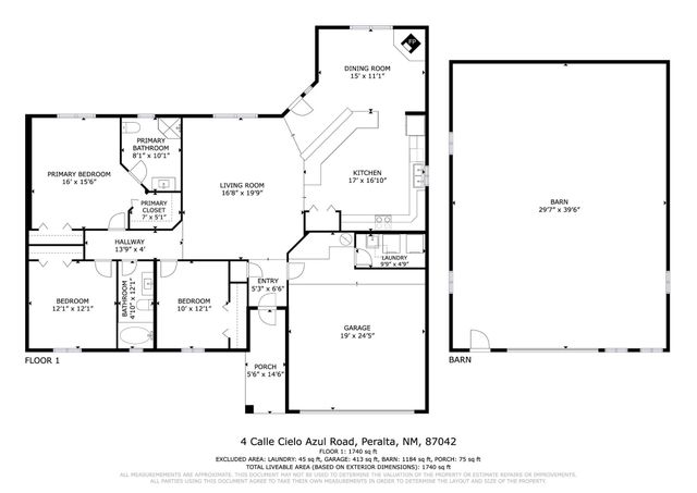 4 Calle Cielo Azul Road, Peralta, NM 87042