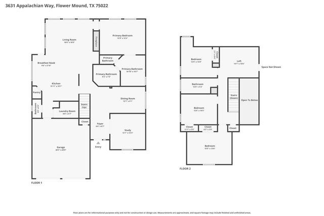 3631 Appalachian Way, Flower Mound, TX 75022