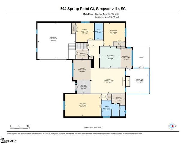 504 Spring Point Court, Simpsonville, SC 29681