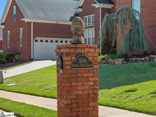 504 Spring Point Court, Simpsonville, SC 29681