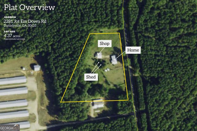 2281 Jot Em Down Road, Danielsville, GA 30633