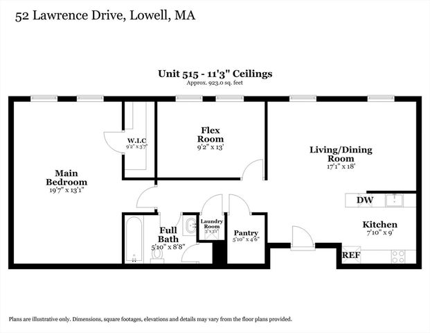 52 Lawrence Drive 515, Lowell, MA 01854