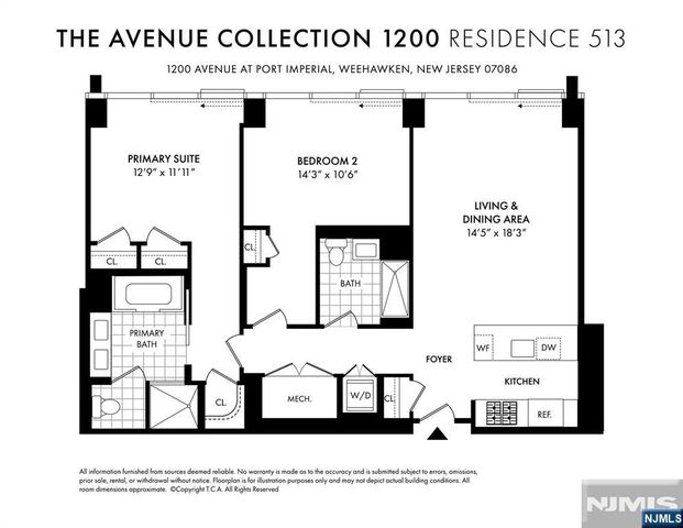 1200 Ave At Port Imperial 513, Weehawken, NJ 07086