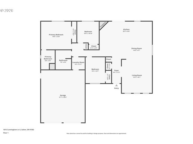 1015 CUNNINGHAM Ln, Salem, OR 97302