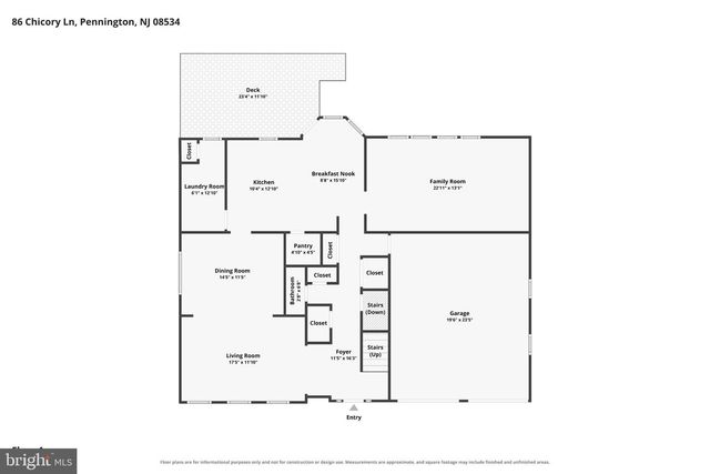 86 CHICORY LN, Pennington, NJ 08534