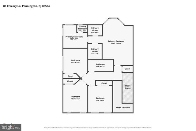 86 CHICORY LN, Pennington, NJ 08534