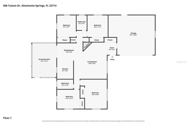 586 TULANE DRIVE, Altamonte Springs, FL 32714
