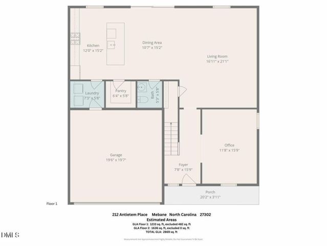 212 Antietam Place, Mebane, NC 27302